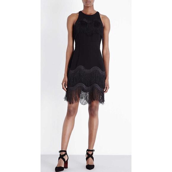 Whistles Jasmine Wave Fringe Dress - Picture 1 of 13